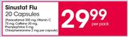 Sinustat Flu-20 Capsules Per Pack