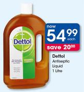 Dettol Anteseptic Liquid-1Ltr Each