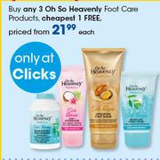 Oh So Heavenly Foot Care Products-Each