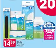 Clicks Foot Care Products-Each