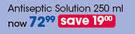 Betadine Antiseptic Solution-250ml