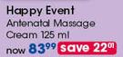 Happy Event Antenatal Massage Cream-125 ml