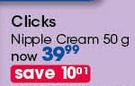 Clicks Nipple Cream-50g