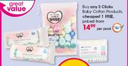 Clicks Baby Cotton Products-Per Pack