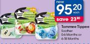 Tommee Tippee Soother (0-6 Months Or 6-18 Months)-Each