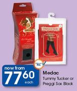 Medac Tummy Tucker Or Preggi Sox Black-Each