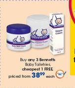 Bennetts Baby Toiletries-Each