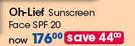 Oh Lief Sunscreen Face SPF 20-Each
