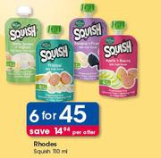 Rhodes Squish-6 x 110ml