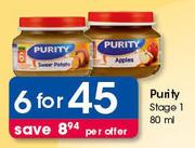 Purity Stage 1-6 x 80ml