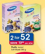 Purity Junior Soft Muesli-2 x 350g