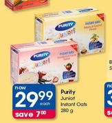 Purity Junior Instant Oats-280g Each