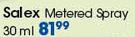Salex Metered Spary-30ml Per Offer