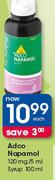 Adco Napamol 120mg/5ml Syrup-100ml Each