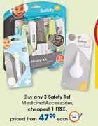 Safely 1st Medicinal Accessories-Each