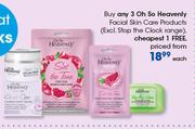 Oh So Heavenly Facial Skin Care Products-Each