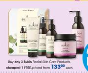 Sukin Facial Skin Care Products-Each