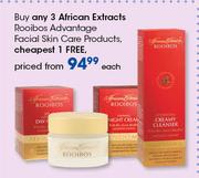 African Extracts Rooibos Advantage Facial Skin Care Products-Each
