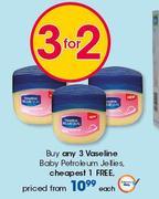  Vaseline Baby Petroleum Jelies-Each