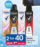 Shield Deodorant-2 x 150ml