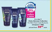 Clicks Skincare Collection For Men Face Care Products-Each