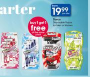 Dorco Disposable Razors For Men Or Women-Per Offer
