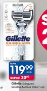 Gillette Skinguard Sensitive Manual Razor 1 Up-Each