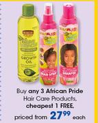 African Pride Hair Care Products-Each