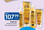 Originals Honey & Castor Hair Care Products-Each