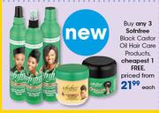 Sofnfree Black Castor Oil Hair Care Products-Each
