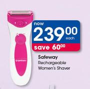 Safeway Rechargeable Women's Shaver-Each