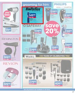 Clicks : You Pay Less (22 Oct - 4 Nov 2019), page 47