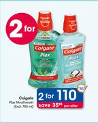 Colgate Plax Mouthwash(Excl.750ml)-For 2