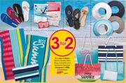 Clicks Beach Towels, Hats, Bags, Sandals & Ipanema Sandals-Each
