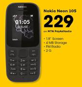 Nokia Neon 105-On MTN Pay As YouGo