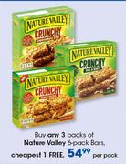 Nature Valley 6 Pack Bars-Per Pack