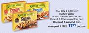 Nature Valley Protein Salted Caramel Nut, Peanut & Chocolate Bars & Coconut & Almond Bars-Per Pack