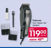 Safeway Hair Clipper Set PIA5541-Per Set