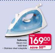 Safeway Steam Iron 1600 Watt-Each