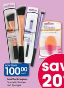 Real Techniques Cosmetic Brushes And Sponges-Each