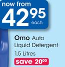 Omo Auto Liquid Detergent-1.5ltr