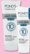 Pond's Spot Clear Even Tone Facial Foam & Scrub-50ml