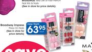 Broadway Impress Press On Nails-Each