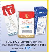 Mavala Cosmetic Treatment Products-Each