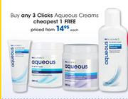 Clicks Aqueous Creams-Each