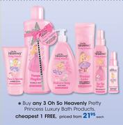 Oh So Heavenly Pretty Princess Luxury Bath Products-Each 