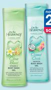 Oh So Heavenly Classic Care Body Wash Gel-375ml Each