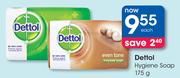 Dettol Hygiene Soap-175g Each