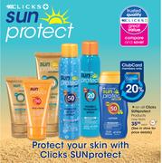 Clicks Sunprotect Products-Each