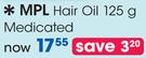 MPL Hair Oil 125g Medicated-Each